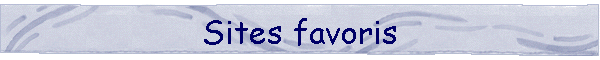 Sites favoris